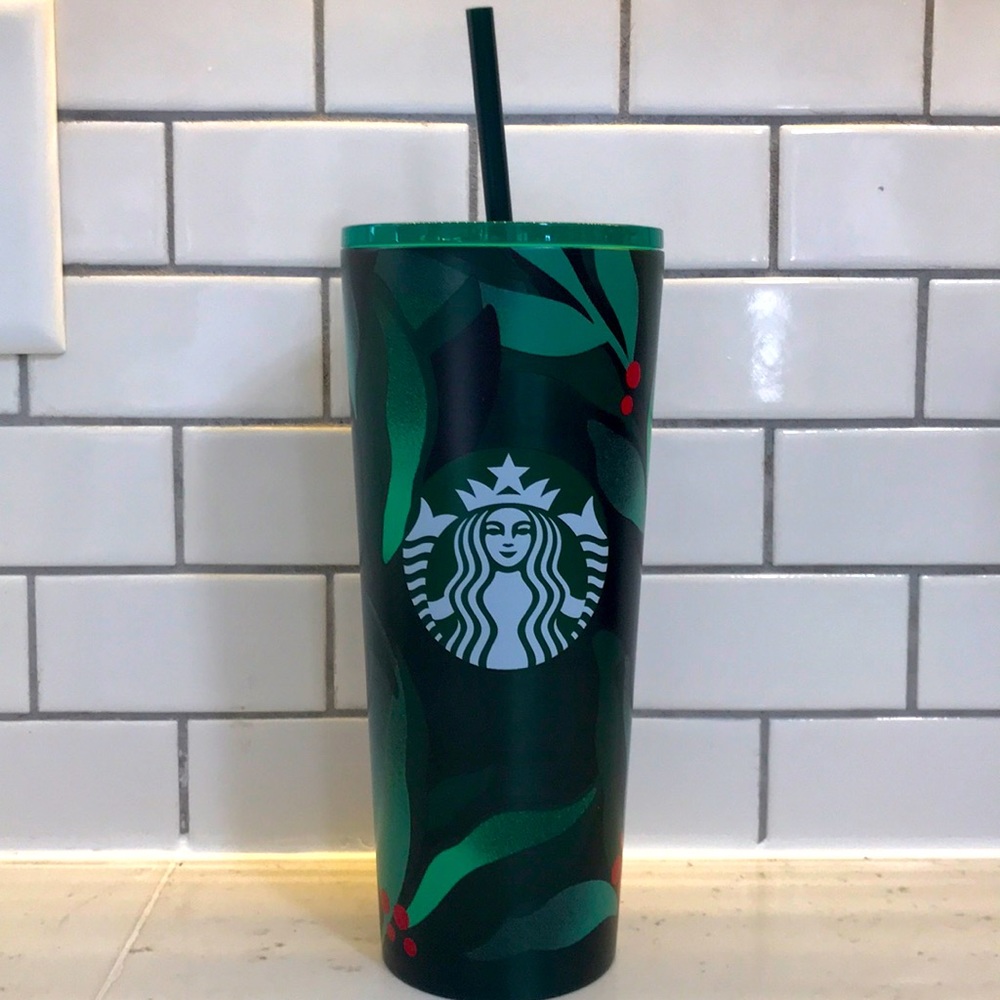 COPY - 🎄Starbucks Holly Holiday Green Tumbler wit…